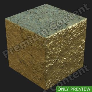 PBR substance preview gold 0002